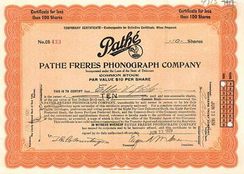 Pathe Freres Phonograph Co.