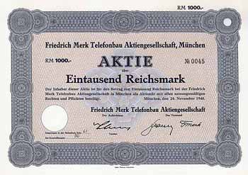 Friedrich Merk Telefonbau AG