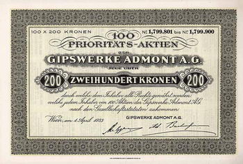 Gipswerke Admont A.G.