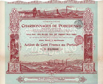 Cie. des Charbonnages de Pobedenko S.A.