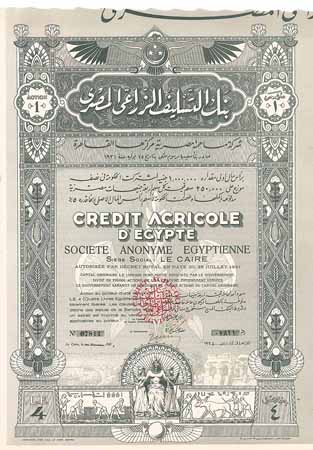 Credit Agricole d'Egypte S.A. Egyptienne