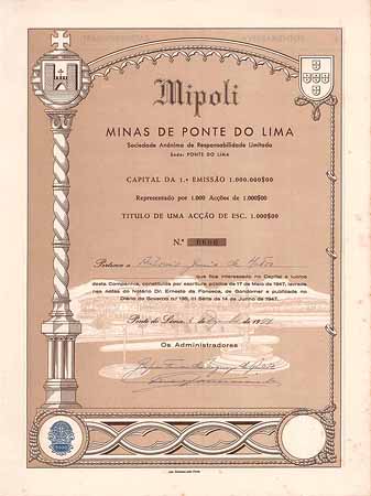 Mipoli Minas de Ponte do Lima