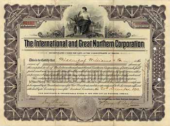 International & Great Northern Corp.