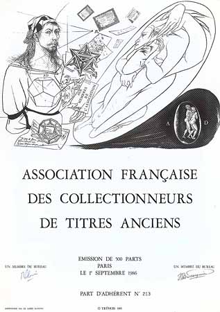 Association Francaise des Collectionneurs de Titres Anciens