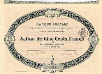 Banque Brocard S.A.