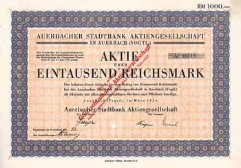 Auerbacher Stadtbank AG