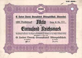 G. Herbert Dietrich Strumpffabrik AG