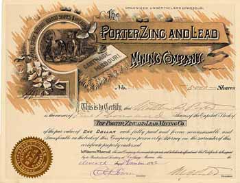 Porter Zinc and Lead Mining Co. (OU Porter)