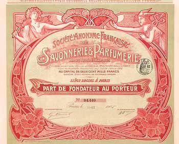 S.A. Franc. de Savonnerie & Parfumerie par le Procédés Margoles