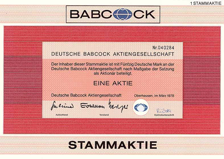 Deutsche Babcock AG