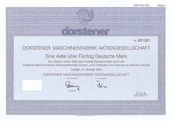 Dorstener Maschinenfabrik AG