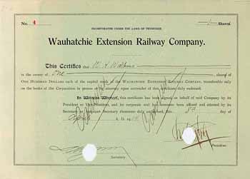 Wauhatchie Extension Railway