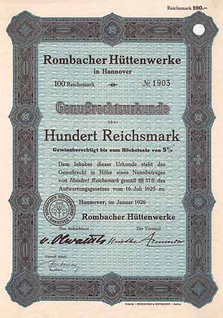 Rombacher Hüttenwerke