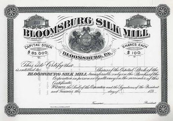Bloomsburg Silk Mill