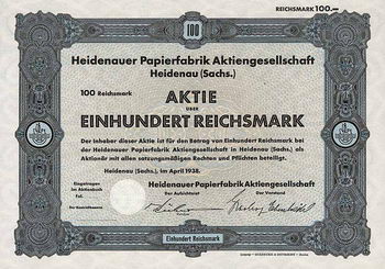 Heidenauer Papierfabrik AG