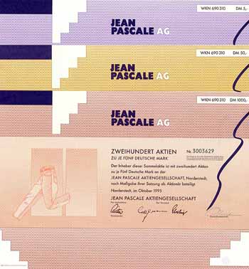 Jean Pascale AG (3 Stücke)