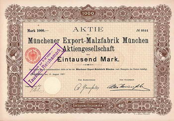 Münchener Export-Malzfabrik München AG