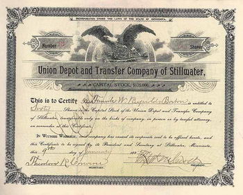 Union Depot & Transfer Co. of Stillwater