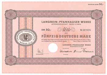 Langbein-Pfanhauser Werke AG