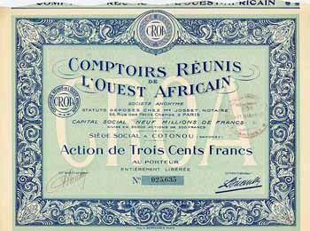Comptoirs Reunis de L'Ouest Africain