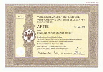 Vereinigte Aachen-Berlinische Versicherung AG