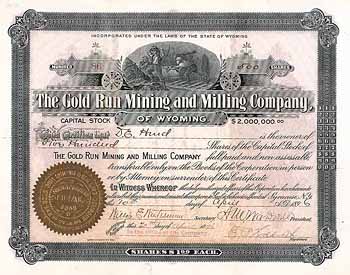 Gold Run Mining & Milling Co.