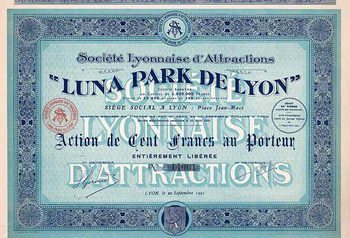 Soc. Lyonnaise d’Attractions “Luna Park de Lyon” S.A.