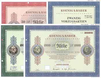 Koenig & Bauer AG (4 Stücke)