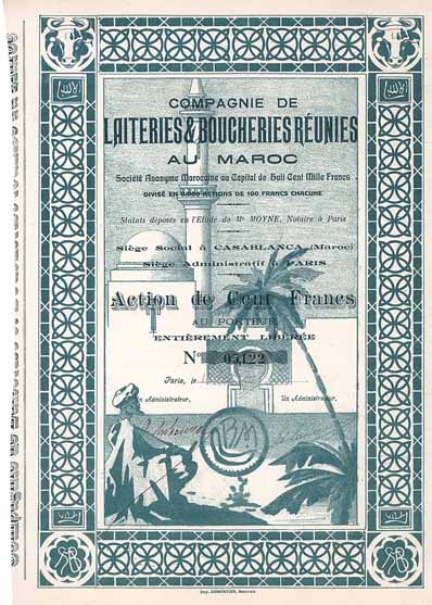 Cie. de Laiteries & Boucheries Réunies au Maroc S.A.