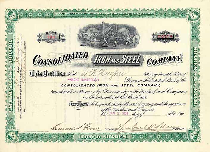 Consolidated Iron and Steel Co.