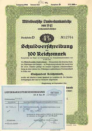 Mitteldeutsche Landesbank - Girozentrale für Provinz Sachsen, Thüringen und Anhalt -