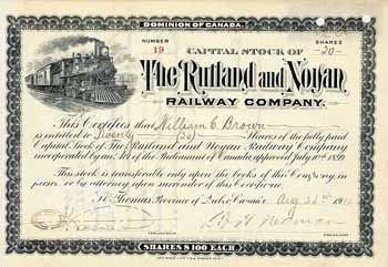 Rutland & Noyan Railway