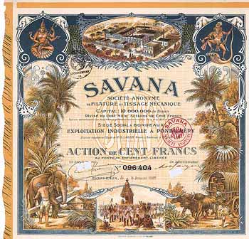 SAVANA S.A. de Filature et Tissages Mécanique