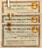 Municipality of Para (Belem) - Treasury Bills, 1919 (3 Stcke)