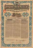 State of San Paulo 5 % Treasury Bonds 1913