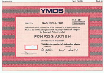 YMOS AG Industrieprodukte