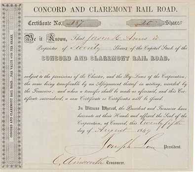 Concord & Claremont Railroad