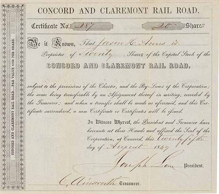 Concord & Claremont Railroad