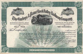 Gurleys & Paint Rock Valley Railway