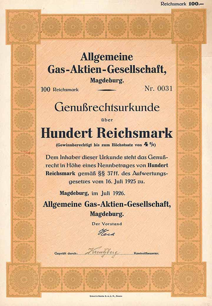 Allgemeine Gas-AG