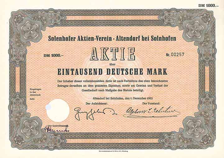 Solenhofer Aktien-Verein