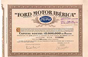 Ford Motor Ibérica S.A.