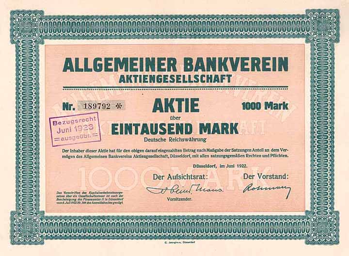 Allgemeiner Bankverein AG