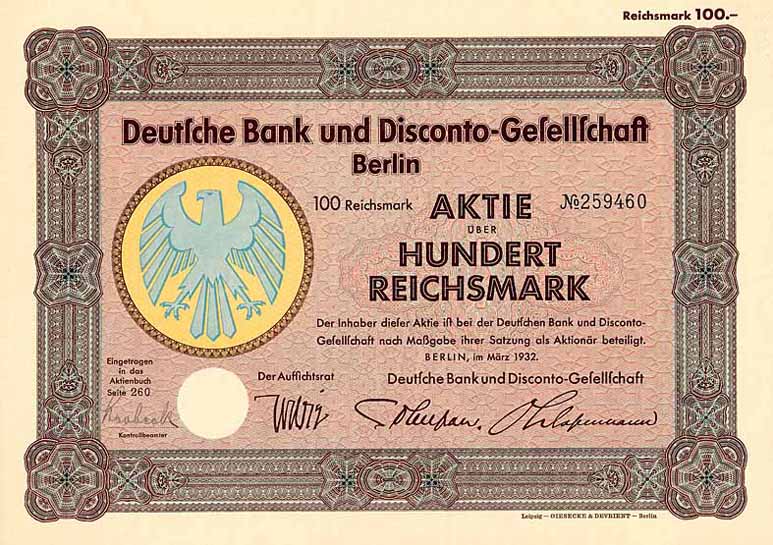 Deutsche Bank und Disconto-Gesellschaft
