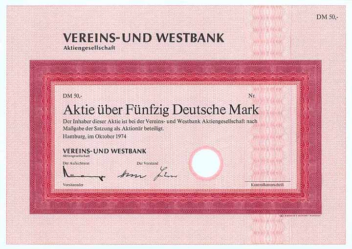 Vereins- und Westbank AG