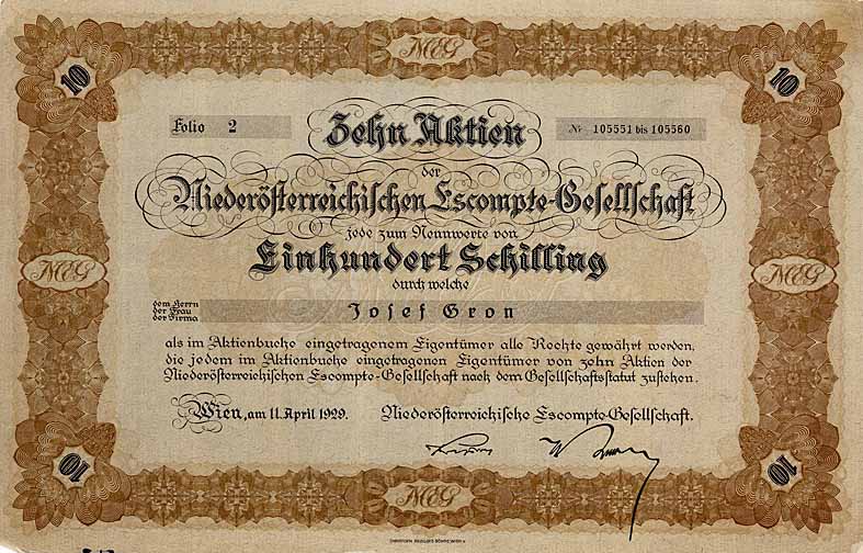 Niederösterreichische Escompte-Gesellschaft