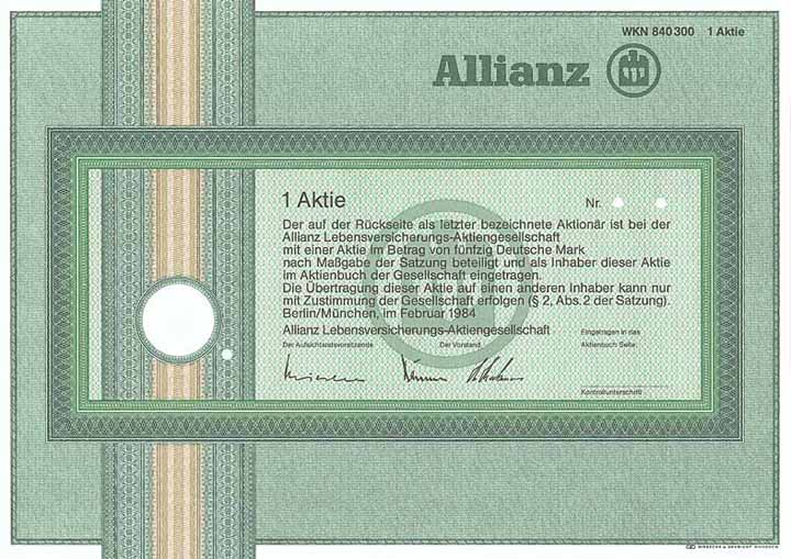 Allianz Lebensversicherungs-AG