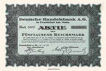 Deutsche Handelsbank AG