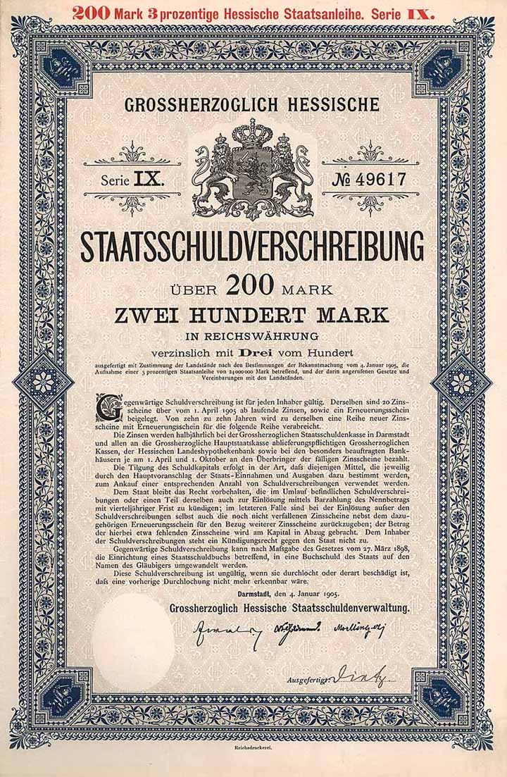 Grossherzogtum Hessen