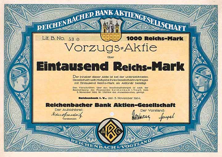 Reichenbacher Bank AG